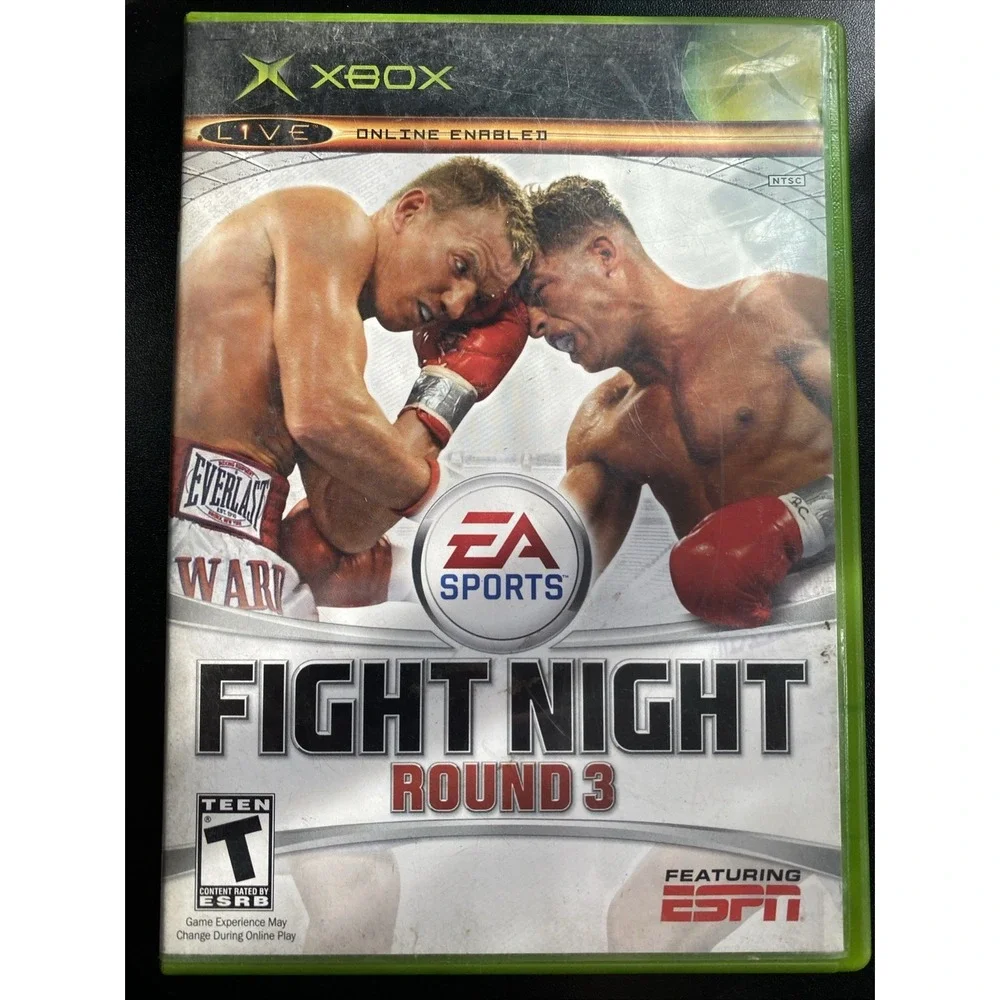 Fight Night Round 3 (Microsoft Xbox, 2006) - No Manual